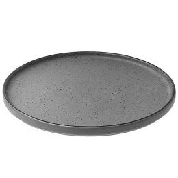 Πιάτο Ρηχό Terra 07-16333 21cm Grey Estia Πορσελάνη