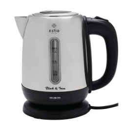 Βραστήρας 06-17248 1,2Lt 1630W Black-Inox Estia Stainless Steel