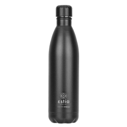 Ισοθερμικό Μπουκάλι Travel Flask Save The Aegean 01-18207 750ml Matte Black Estia