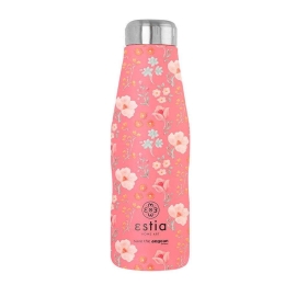 Ισοθερμικό Μπουκάλι Travel Flask Save The Aegean Bouquet 01-16661 500ml Multi Estia
