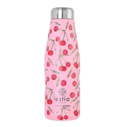 Ισοθερμικό Μπουκάλι Travel Flask Save The Aegean Cherry 01-16647 500ml Multi Estia