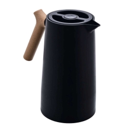 Κανάτα Θερμός Με Εργονομική Λαβή 01-14681 1Lt Black Estia