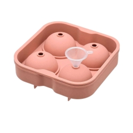 Παγοθήκη 4 Θέσεων 01-15039 12x12x4,5cm Apple Estia Σιλικόνη