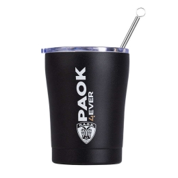 Ποτήρι - Θερμός PAOK BC 00-13790 350ml Black Estia