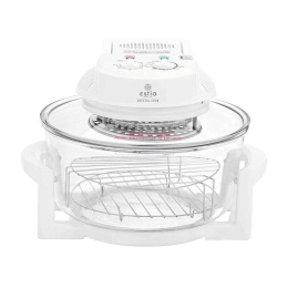 Φουρνάκι Ρομπότ Crystal Cook 06-16548 38x33x32cm 1400W 12Lt White Estia Γυαλί