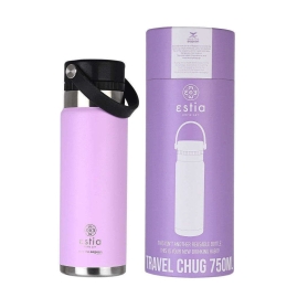 Θερμός Save The Aegean 01-17866 750ml Lavender Purple Estia Ανοξείδωτο Ατσάλι