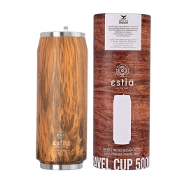 Ισοθερμικό Δοχείο Καφέ Save The Aegean 01-16753 500ml Multi Estia