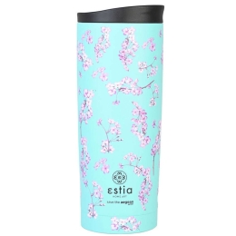 Ποτήρι - Θερμός Save The Aegean Blossom 01-20422 7,5x7,5x20cm 450ml Multi Estia