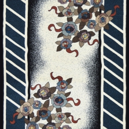 Χαλί Bucet Beige-Blue Barok 150X230cm