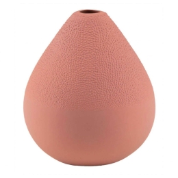 Βάζο Pearly LBTRD0014373 8x9cm Powder Pink Raeder Πορσελάνη