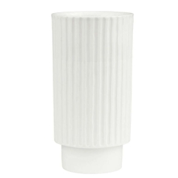 Βάζο House Friends Small LBTRD0016490 Φ9x17cm White Raeder Πορσελάνη,Γυαλί