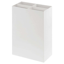 Ομπρελοθήκη Smart Wide LBTYMZK3451 23,5x12x36cm White Yamazaki Ατσάλι,Πολυπροπυλένιο