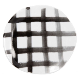 Πιάτο Γλυκού Mix & Match Check LBTRD0014261 Φ14cm Multi Raeder Πορσελάνη