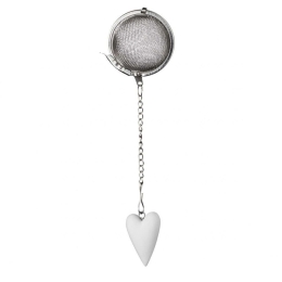 Φίλτρο Τσαγιού Heart LBTRD0012377 5x5cm Silver Raeder Ατσάλι,Πορσελάνη