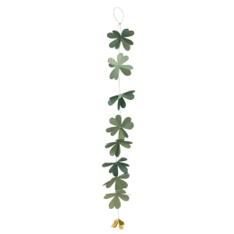 Διακοσμητική Γιρλάντα Clover Small LBTRD0015208 50cm Green-Gold Raeder Χαρτί