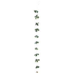 Διακοσμητική Γιρλάντα Clover LBTRD0015209 100cm Green-Gold Raeder Χαρτί
