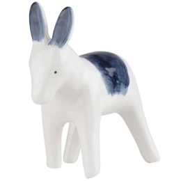 Διακοσμητικό Με Μαγνήτη Director Donkey LBTRD0015049 10x4,5x10cm White-Blue Raeder Κεραμικό