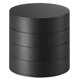 Κουτί Αποθήκευσης Κοσμημάτων LBTYMZK4069 10x10x10cm Black Yamazaki ABS