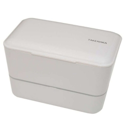 Δοχείο Φαγητού Bento Bite Box Dual LBTTN12-1402-83 17,2x10,9x10,6cm 1150ml Grey Takenaka Πολυαιθυλένιο