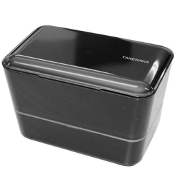 Δοχείο Φαγητού Bento Bite Box Dual LBTTN12-1402-01 17,2x10,9x10,6cm 1150ml Black Takenaka Πολυαιθυλένιο