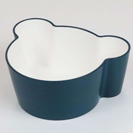 Δοχείο Φαγητού Παιδικό Bear LBTTNJTN-0131NV 10x5,5cm Navy Takenaka 1 τμχ Pet,Σιλικόνη