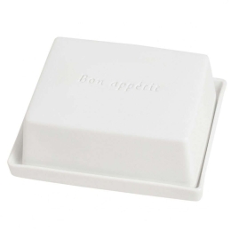 Βουτυριέρα Bon Apetit LBTRD0015778 13x5x10cm White Raeder Πορσελάνη