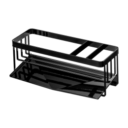 Βάση Οργάνωσης Νεροχύτη YMZK5017 25x10x9,5cm Black Yamazaki Ατσάλι