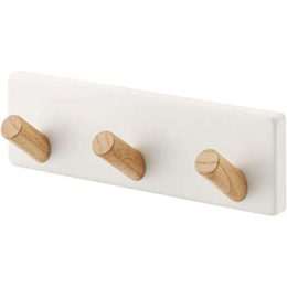 Κρεμάστρα Μαγνητική LBTYMZK3194 16,5x4x5cm White-Natural Yamazaki Ατσάλι,Ξύλο