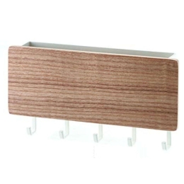 Κλειδοθήκη Μαγνητική LBTYMZK2730 18x3x9,5cm White-Natural Yamazaki Ατσάλι,Polywood