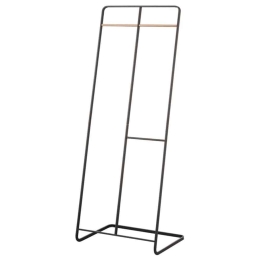 Κρεμάστρα Δαπέδου LBTYMZK2739 61x45x163cm Black-Natural Yamazaki Ατσάλι,Ξύλο