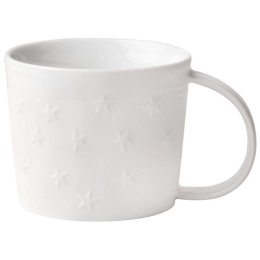 Κούπα Stars LBTRD0090073 Φ9x8cm White Raeder Porcelain