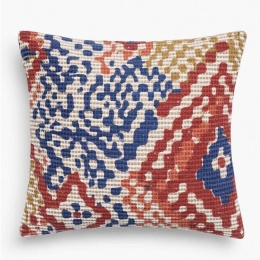 Μαξιλαροθήκη Διακοσμητική Doksa CADOKSA45MUL 45x45cm Multicolor Calma House 45X45 Βαμβάκι,Jute