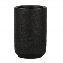 Ποτηροθήκη AH-BA72083 7x11cm Black Slate Effect Andrea House Πολυρεσίνη
