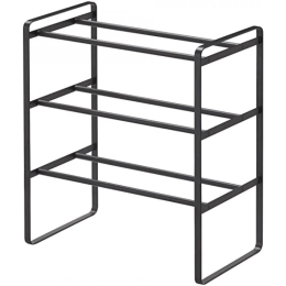 Παπουτσοθήκη Πτυσσόμενη YMZK7556 41-70x25x46cm Black