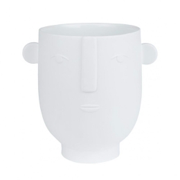 Βάζo Πορσελάνινο Flora RD0016733 19,5x14,5x19cm White Raeder Πορσελάνη