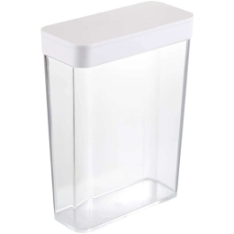 Δοχείο Αποθήκευσης YMZK4952 18,7x8,5x24,5cm White Yamazaki Πολυαιθυλένιο