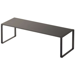 Ράφι Παπουτσιών Επεκτεινόμενο YMZK2573 34/60x12x10cm Black Ατσάλι
