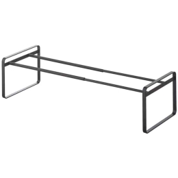 Ράφι Παπουτσιών Επεκτεινόμενο YMZK7210 41/70x25x17,5cm Black Ατσάλι