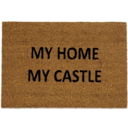 Πατάκι Εισόδου My Home My Castle AH-AX71032 40x60cm Natural-Black Andrea House 40Χ60