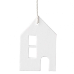 Στολίδι Χριστουγεννιάτικο Town House RD0090094 4x6cm White Raeder