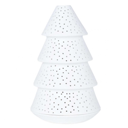 Κηροπήγιο Για Ρεσώ Fir RD0090748 Φ12,5x21,5cm White Raeder Πορσελάνη