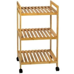 Ραφιέρα Δαπέδου Nordic AH-BA22006 46x35x74,5cm Natural