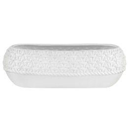 Κασπώ Knit RD0017219 30x11,5x9cm White Raeder Πορσελάνη