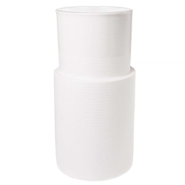 Βάζο Oslo RD0051267 11x22cm White Raeder Πορσελάνη