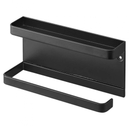 Ομπρελοθήκη Επιτοίχια Με Ραφάκι YMZK6694 6,5x20x9,5cm Black Yamazaki Ατσάλι