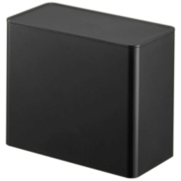 Δοχείο Αποθήκευσης Push Top YMZK6906 9,2x18,4x15,4cm Black Yamazaki Πολυπροπυλένιο
