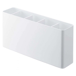 Βάση Εργαλείων Κουζίνας YMZK8146 6,8x30x14,3cm White Yamazaki Ατσάλι,Abs