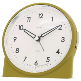 Ρολόι Επιτραπέζιο - Ξυπνητήρι Arlo ACCTIM16375 11,5x11,5x7m Mustard-White Acctim Πλαστικό
