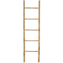 Διακοσμητική Σκάλα - Κρεμάστρα Bamboo AH-BA73142 45x5x170cm Natural Andrea House Bamboo