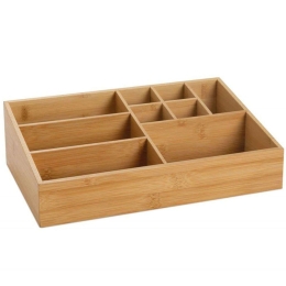 Βάση Οργάνωσης Bamboo AH-BA73010 33x21x9cm Natural Andrea House Bamboo